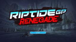 Riptide GP: Renegade Title Screen